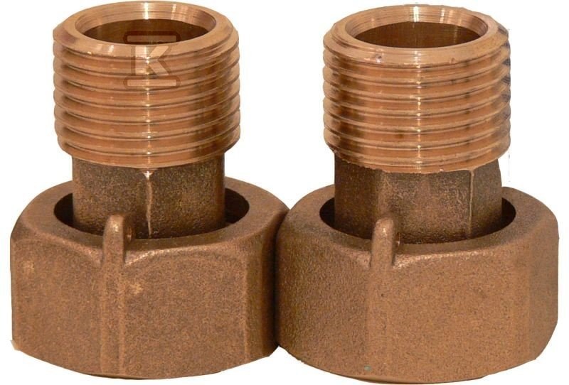 Śrubunki wodomierzowe 1 1/2" DN40,komplet