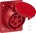 Gniazdo tablicowe skośne 16A 400V 3P+Z+N 80x97mm IP44