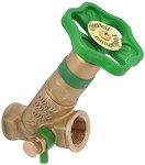 Zawór skośny DN40, typ 1603, GW 1/2" z niewznoszącym trzpieniem, odcinający, antyskażeniowy z możliwością nadzoru i odwodnieniem