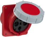 Gniazdo tablicowe skośne 16A 2P+Z 230V 70x85mm IP44/54