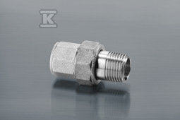 Śrubunek Twist prosty długi 1/2" mos. niklowany o-ring