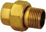 Śrubunek Twist prosty krótki 1/2" mosiądz