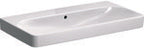 Umywalka Smyle Square B120 cm, H16.5 cm, T48 cm, z przelewem, bez otworu na baterię, KeraTect