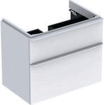 Szafka pod umywalkę Smyle Square B58.4 cm, H61.7 cm, T47 cm, z dwoma szufladami, lava