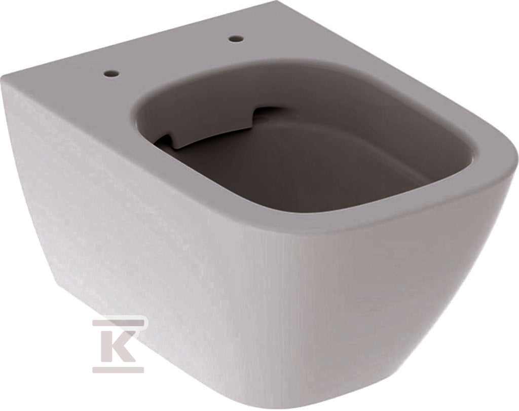 Miska wisząca WC Smyle Square lejowa, B35 cm, H33 cm, T49 cm, krótka, Rimfree