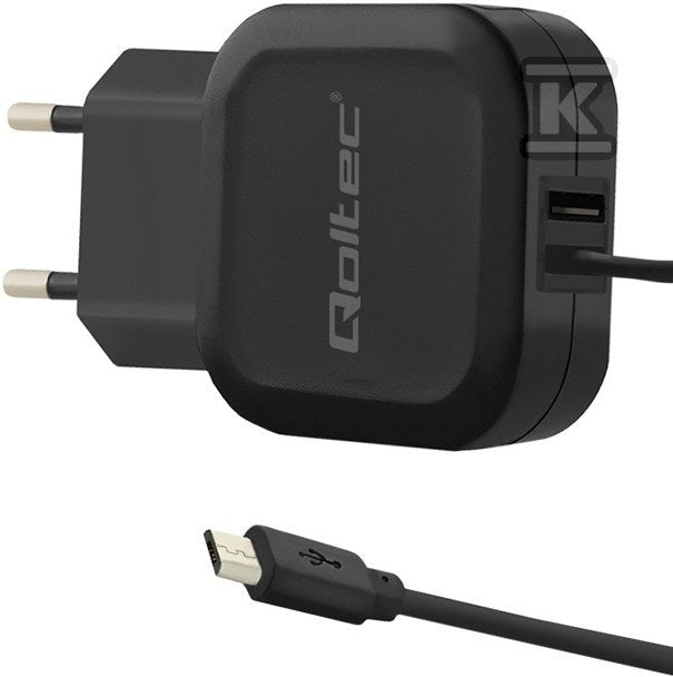 Ładowarka sieciowa 5V 3.4A 17W USB + Micro USB
