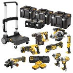 18V XR Zestaw 8 narzędzi bezszczotkowych - 4 X 5 Ah DCK853P4-QW