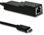 Adapter USB typ C męski/ RJ-45 żeński 20cm