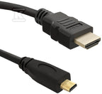 Kabel HDMI A męski Micro HDMI D męski 3m