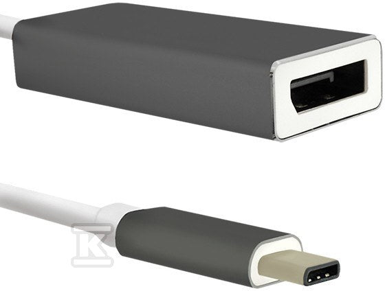 Adapter USB 3.1 Typ C męski DisplayPort żeński