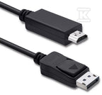 DisplayPort v1.1 męski HDMI męski 1080p 3m