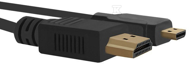 Kabel HDMI A męski Micro HDMI D męski 1.5m