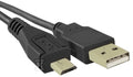 Adapter USB A męski micro USB B męski 0.1m