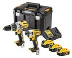 18V XR Zestaw dwóch narzędzi bezszczotkowych - 2 X 2 Ah DCK2062D2T-QW