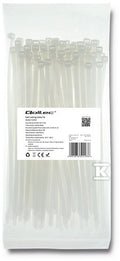 Opaska zaciskowa 4.8*200mm Nylon UV Biała