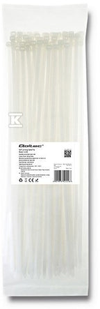 Opaska zaciskowa 4.8*350mm Nylon UV Biała