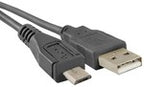 Kabel USB A męski micro USB B męski 5P 0.25m