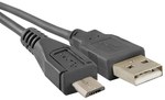 Kabel USB A męski micro USB B męski 5P 0.25m