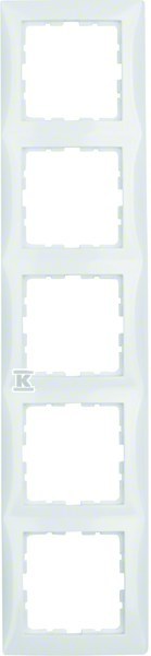 Ramka 5-krotna śnieżnobiały B.kwadrat