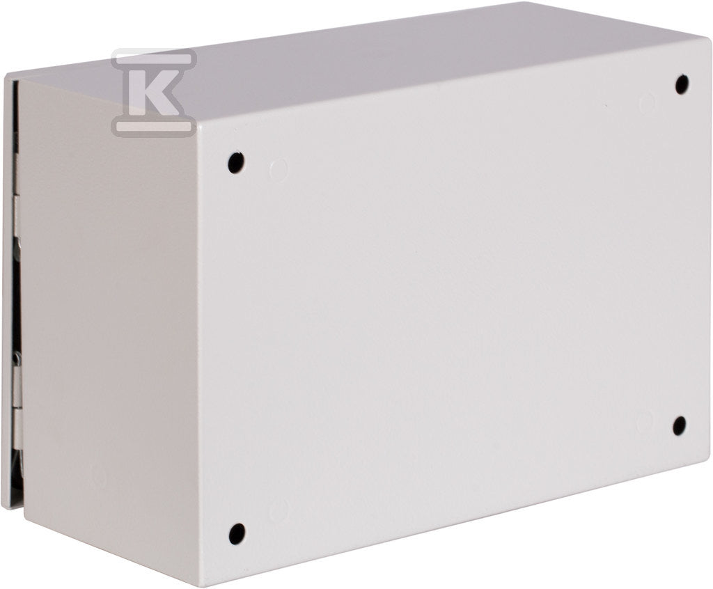 Rozdzielnia metalowa hermetyczna RH-321 300X200X150 IP65, płyta montażowa w komplecie.
