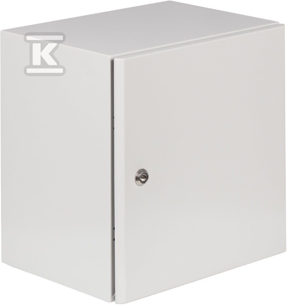 Rozdzielnia metalowa hermetyczna RH-443 400X400X300 IP65, płyta montażowa w komplecie.