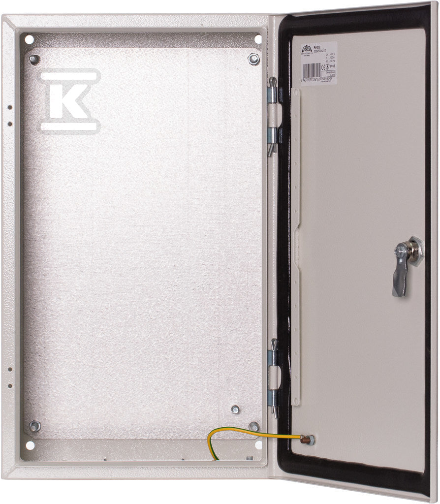 Rozdzielnia metalowa hermetyczna RH-352 300X500X210 IP65, płyta montażowa w komplecie.
