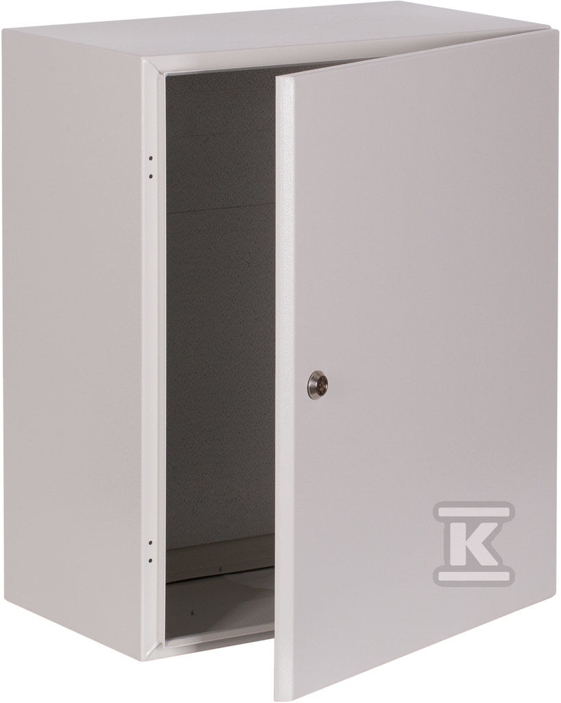 Rozdzielnia metalowa hermetyczna RH-563 500X600X300 IP65, płyta montażowa w komplecie.