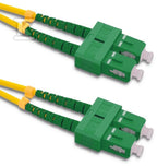 Patchcord światłowodowy SC/APC - SC/APC Singlemode 9/125 G652D Duplex 0.5m