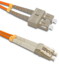 Patchcord światłowodowy SC/UPC - LC/UPC Multimode 50/125 OM2 Duplex 2m