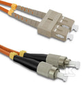 Patchcord światłowodowy SC/UPC - FC/UPC Multimode 50/125 OM2 Duplex 3m