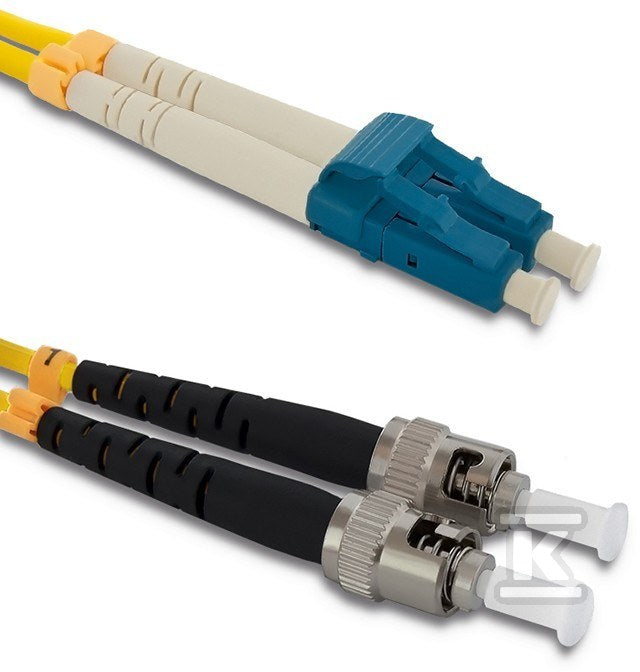 Patchcord światłowodowy LC/UPC - ST/UPC Singlemode 9/125 G652D Duplex 5m