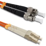 Patchcord światłowodowy LC/UPC - ST/UPC Multimode 50/125 OM2 Duplex 3m