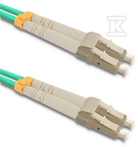 Patchcord światłowodowy LC/UPC - LC/UPC Multimode 50/125 OM3 Duplex 7m
