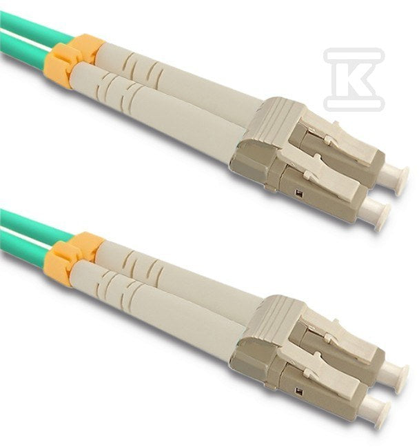 Patchcord światłowodowy LC/UPC - LC/UPC Multimode 50/125 OM3 Duplex 10m