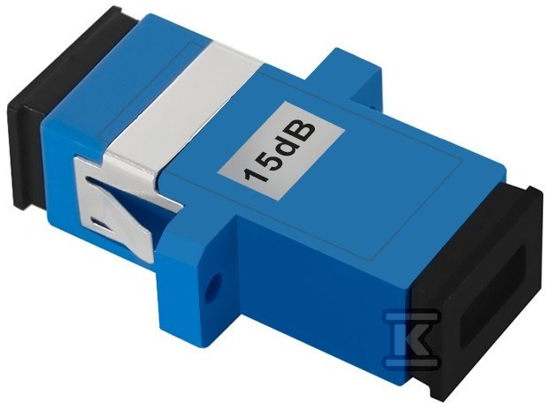 Tłumik światłowodowy SC/UPC (F) - SC/UPC (F) Singlemode 15dB