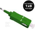 Splitter 1x8 SC/APC - SC/APC G.657A Singlemode 0.9mm