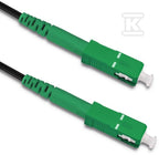Patchcord światłowodowy SC/APC - SC/APC Message Simplex 100m