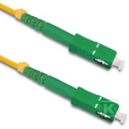 Patchcord światłowodowy SC/APC - SC/APC Singlemode 9/125 G652D Simplex| 10m