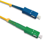 Patchcord światłowodowy SC/APC - SC/UPC Singlemode 9/125 G652D Simplex 2m