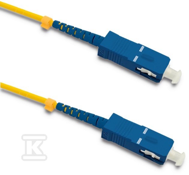 Patchcord światłowodowy SC/UPC - SC/UPC Singlemode 9/125 G652D Simplex 10m