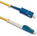 Patchcord światłowodowy LC/UPC - SC/UPC Singlemode 9/125 G652D Simplex 2m