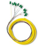 Patchcord światłowodowy LC/APC - LC/APC Singlemode 9/125 G652D Duplex 1m