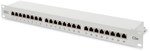 Patch-panel 19" 24x RJ45 S/FTP kat. 6 1U szary (RAL 7035)