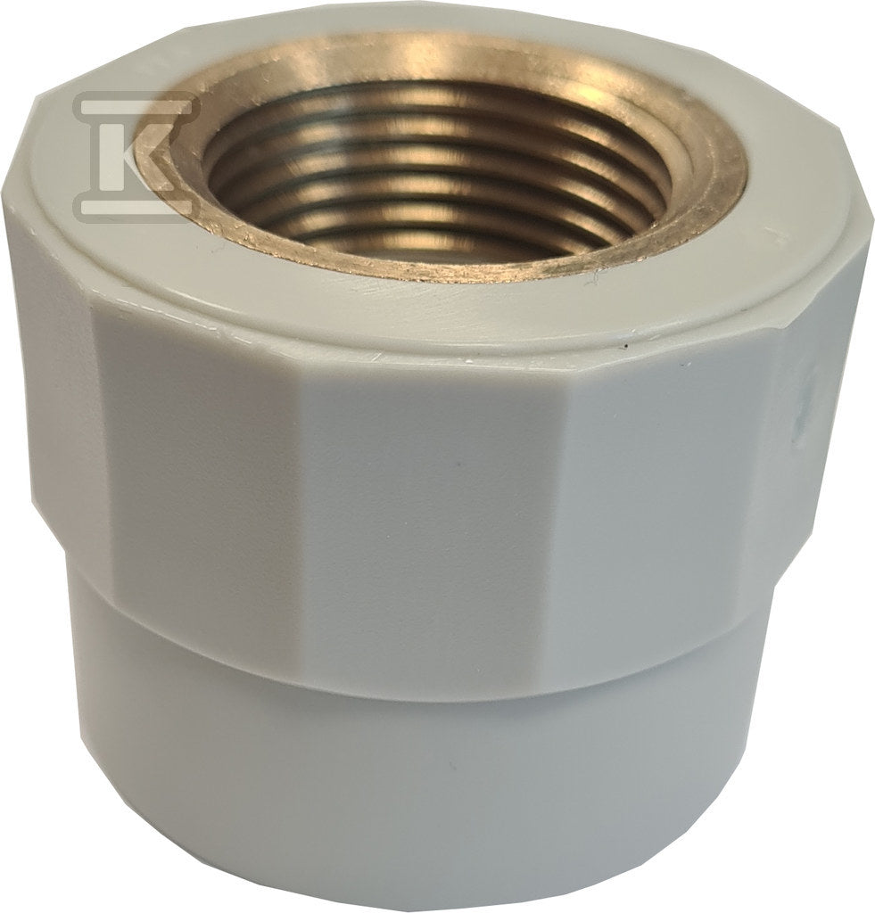 Złączka PP z GW mosiężnym 40/1"