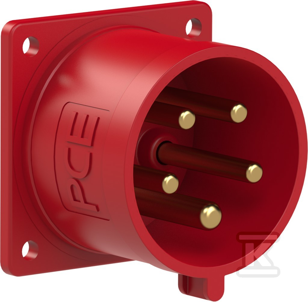 Wtyczka tablicowe prosta 32A 400V 3P+Z+N IP44