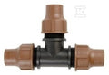 Trójnik 16mm skręcany typu LOCK do linii kroplujących DN16 (XP0032)