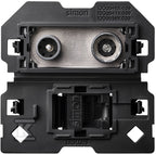 Gniazdo antenowe R/TV-SAT zakończeniowe + komputerowe RJ45 kat.6 (mechanizm, bez ramki montażowej), zaciski śrubowe, SIMON100