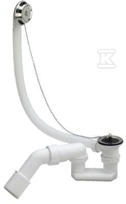 Zestaw odpływowo-przelewowy 6/4"x40 / 50 tworzywo sztuczne / biały nr wzoru 6387.35PL