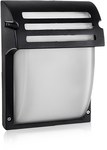 Oprawa ścienna E27 VT-761 czarna IP44