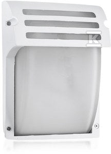 Oprawa ścienna E27 VT-754 biała IP44